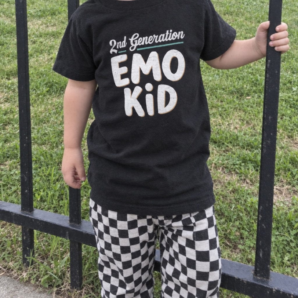 Second Generation Emo Kid - Toddler Tee CA