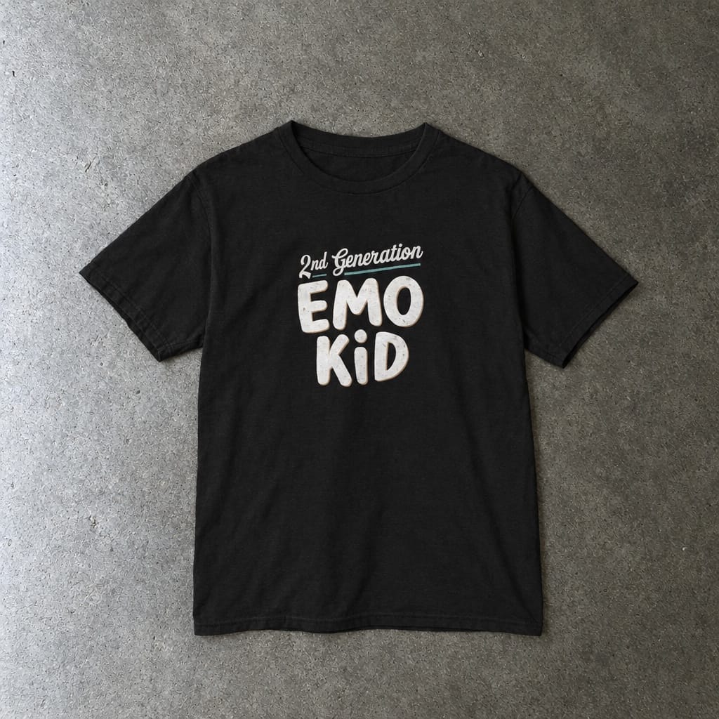 Second Generation Emo Kid - Youth Tee Black / XS