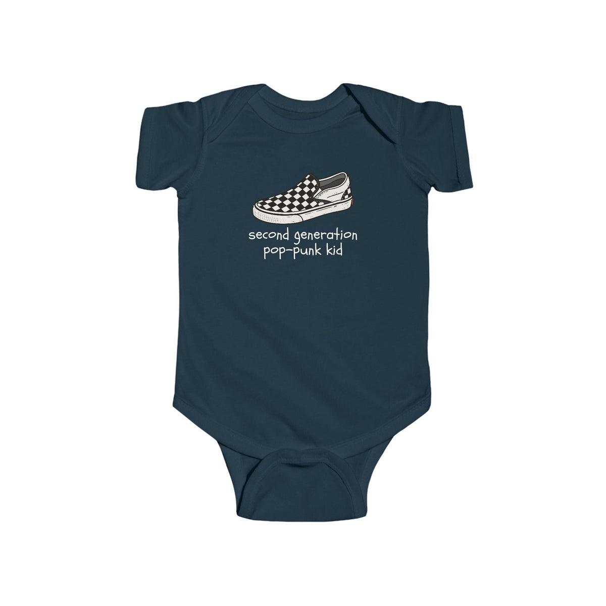 Second Generation Pop-punk Kid 2.0 Onesie (US) Navy / NB (0-3M)