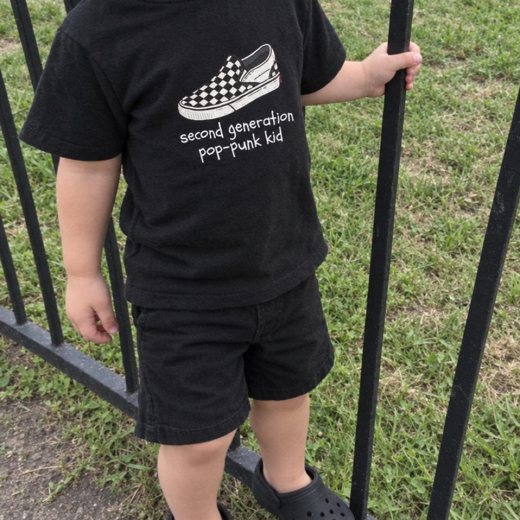 Second Generation Pop-punk Kid 2.0 Toddler Tee