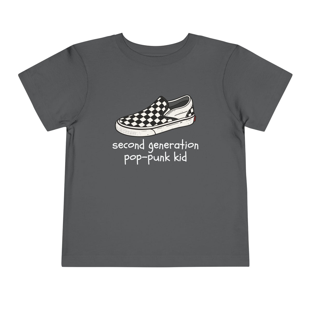 Second Generation Pop-punk Kid 2.0 Toddler Tee Asphalt / 2T