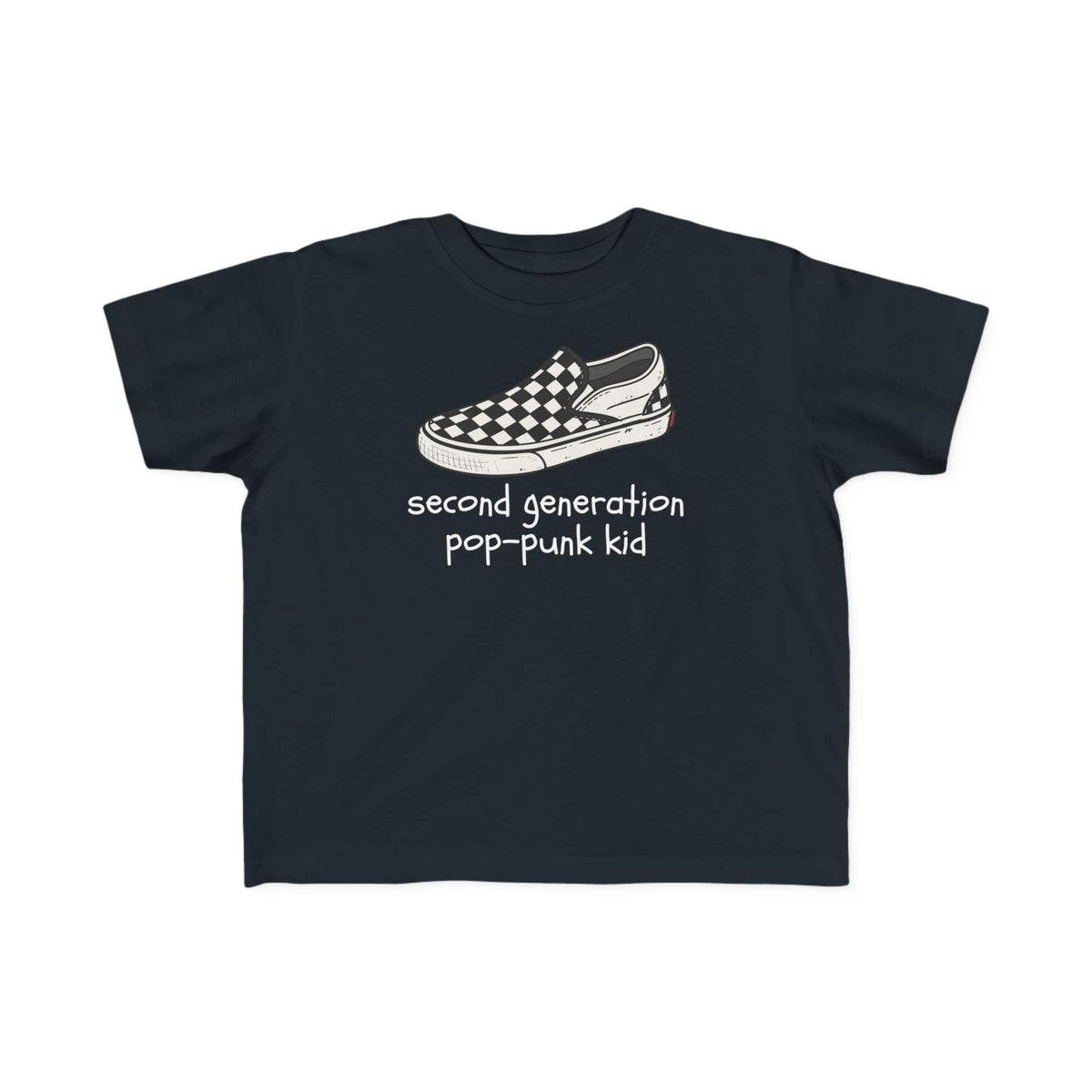 Second Generation Pop-punk Kid 2.0 Toddler Tee Black / 2T