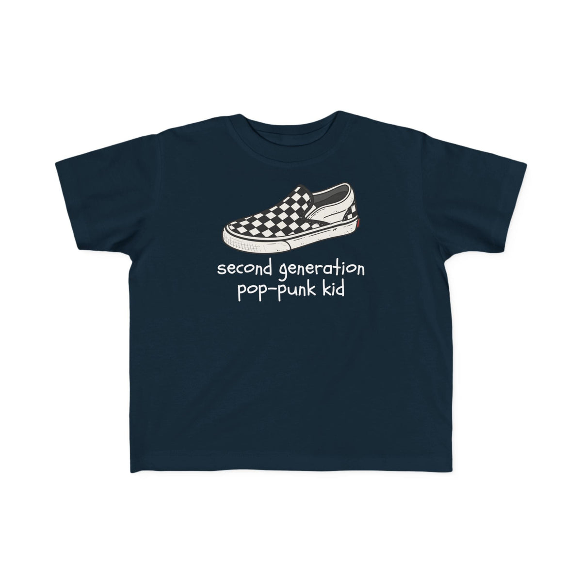 Second Generation Pop-punk Kid 2.0 Toddler Tee Navy / 2T