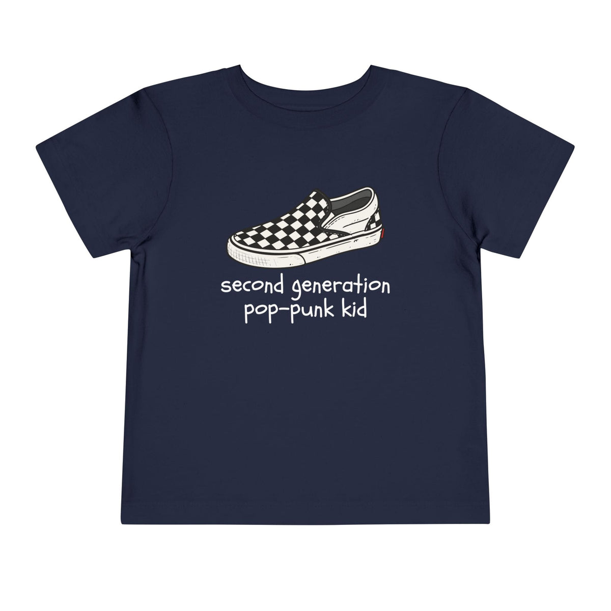 Second Generation Pop-punk Kid 2.0 Toddler Tee Navy / 2T