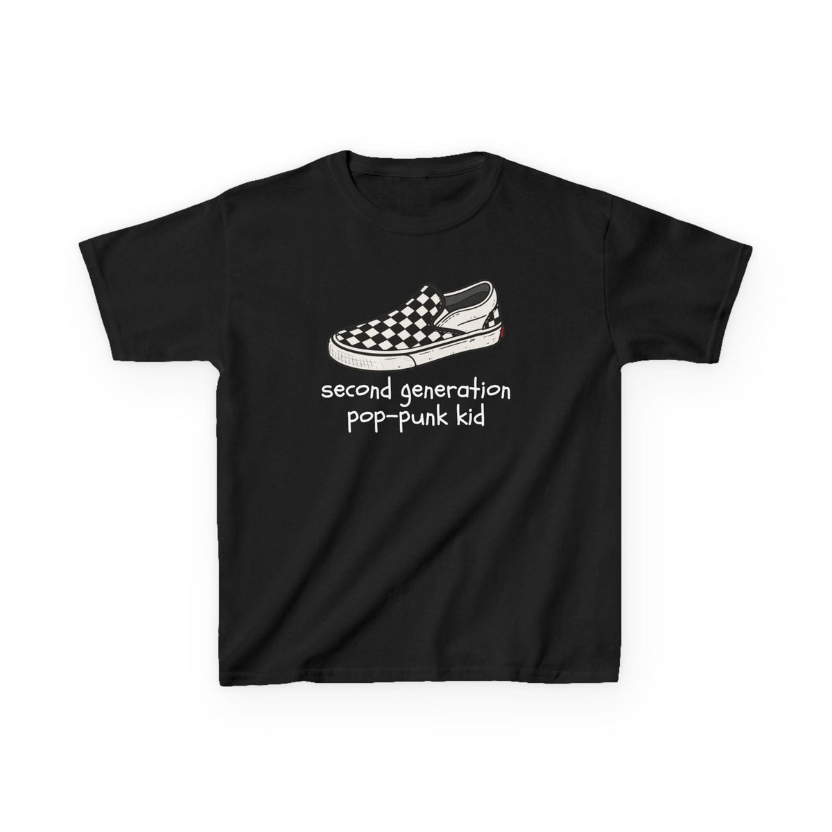 Second Generation Pop-punk Kid 2.0 Youth Tee XS / Black
