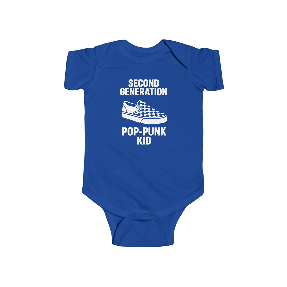 Second Generation Pop-Punk Kid - Onesie CA Royal / NB (0-3M)