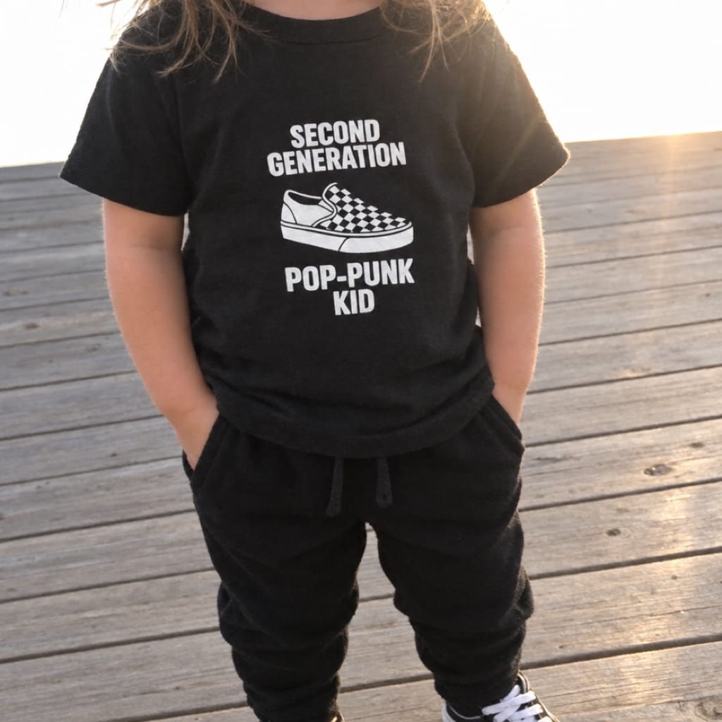 Second Generation Pop-Punk Kid - Toddler Tee