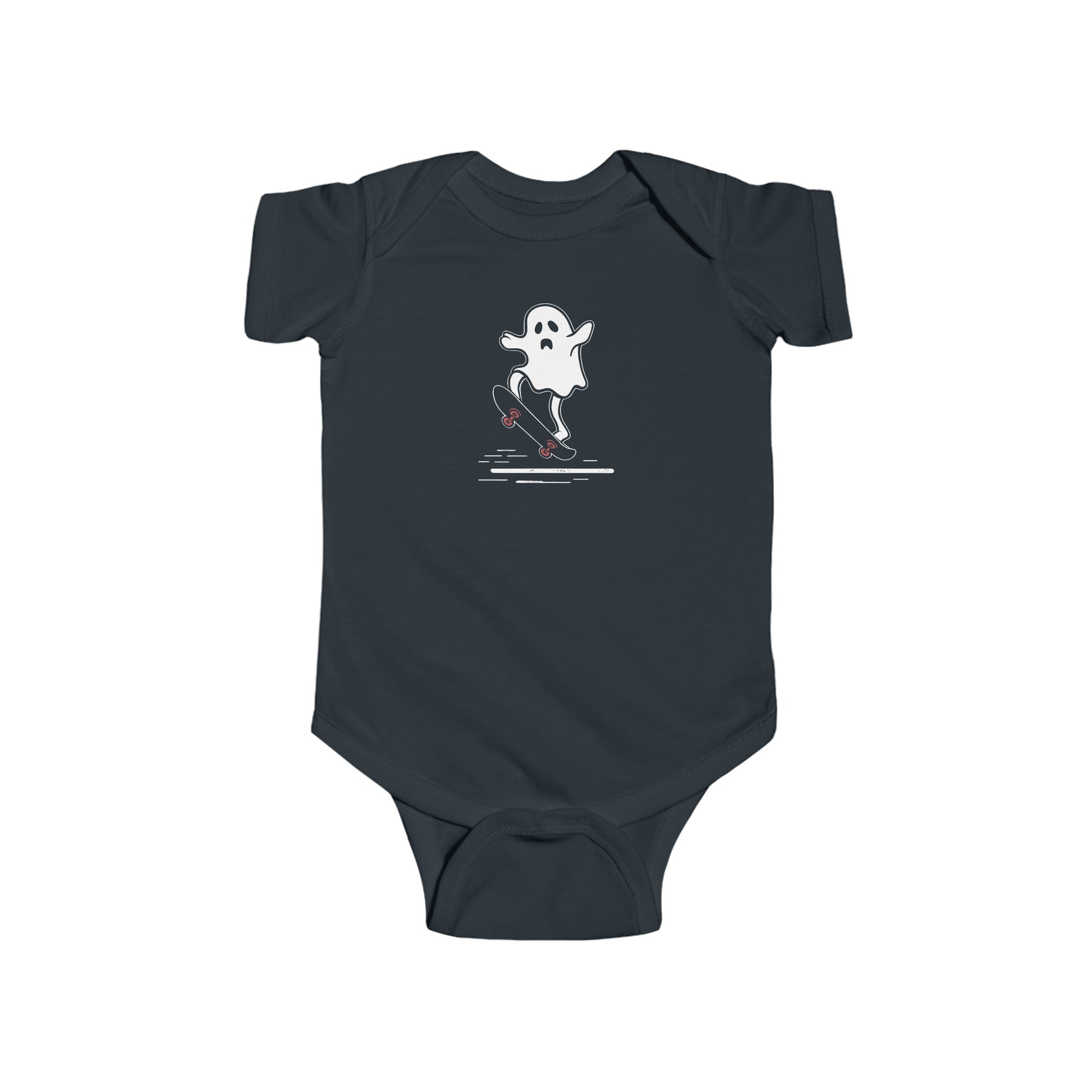 Sk8er Boo Onesie Black / 6M