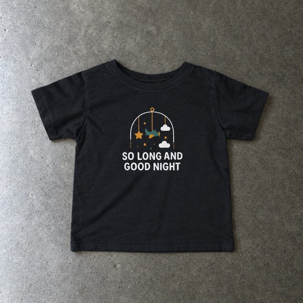 So Long and Good Night - Infant Tee CA Black / 6M