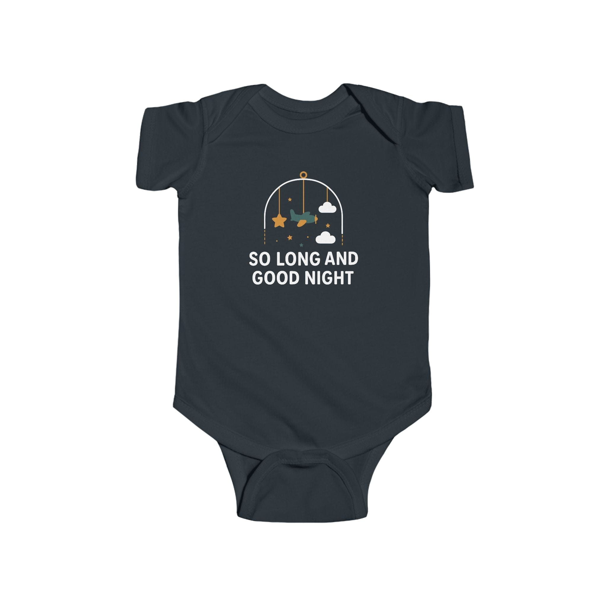 So Long and Good Night - Onesie Black / NB (0-3M)