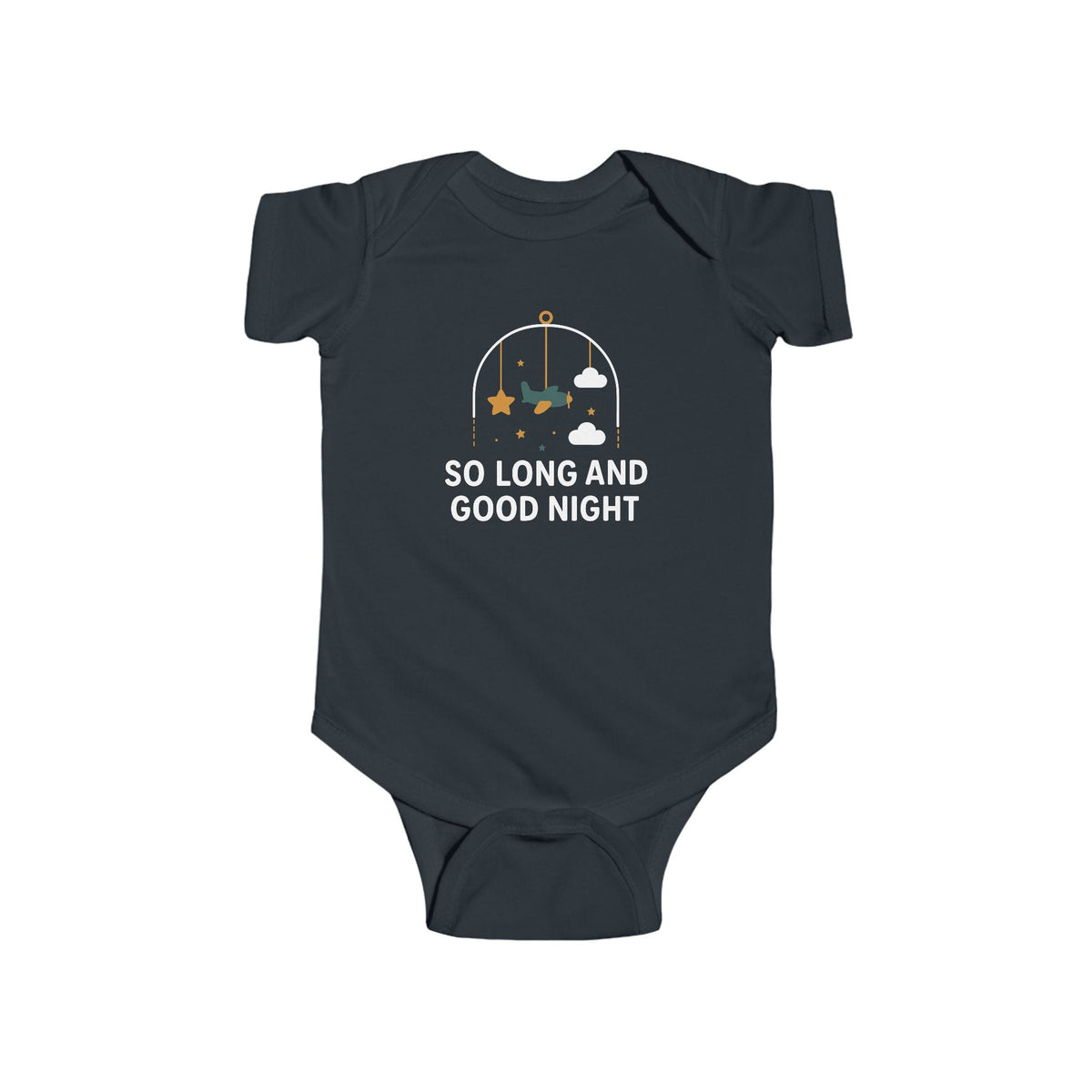 So Long and Good Night - Onesie CA Black / NB (0-3M)