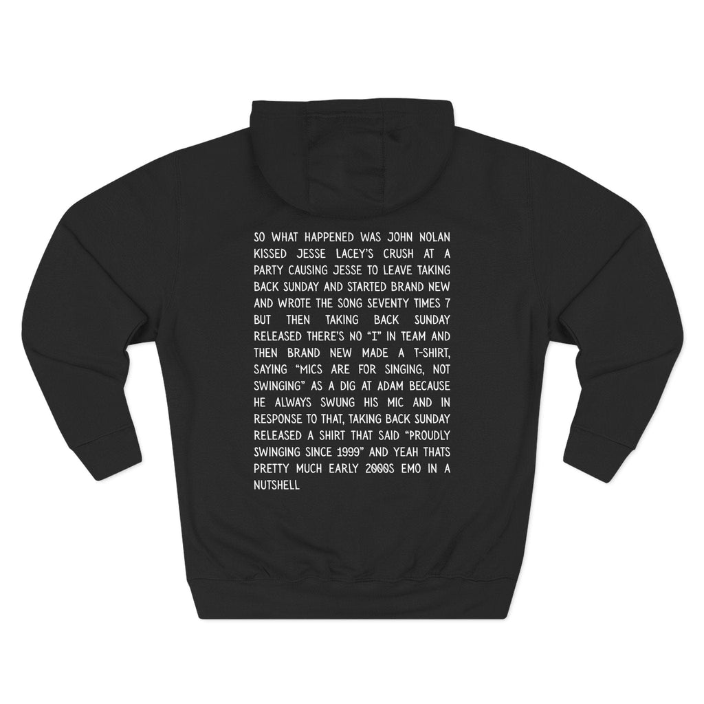 So what happened was John.... Hoodie S / Black