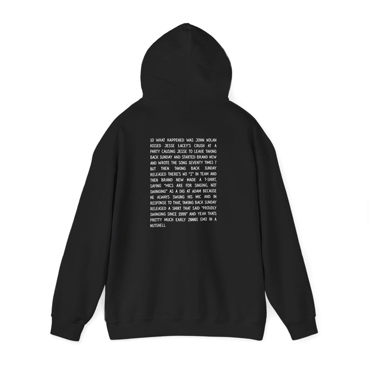 So what happened was John.... Hoodie S / Black