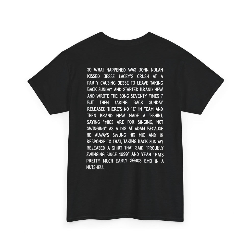So What Happened Was John.... Tee S / Black