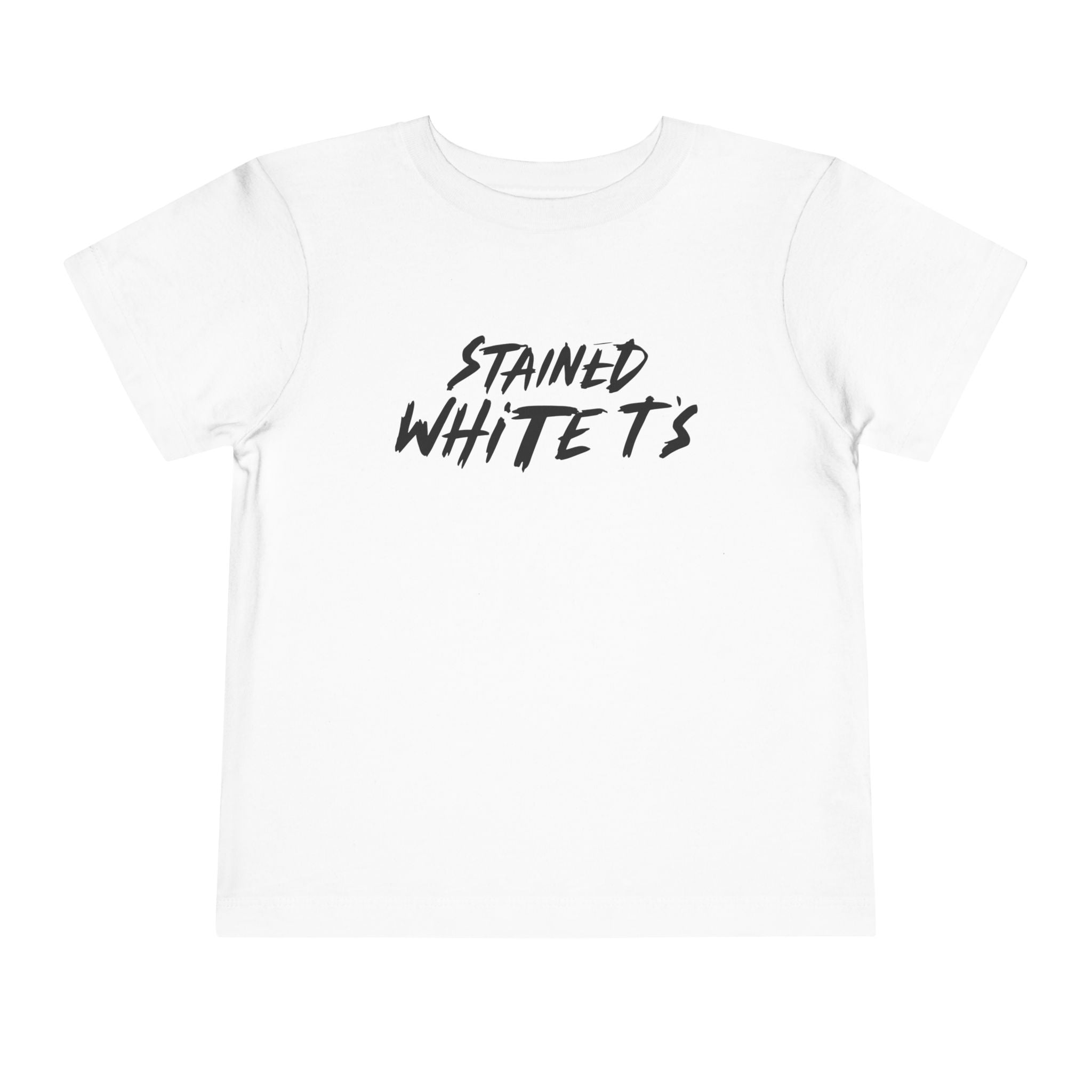 Stained White T's - Toddler Tee White / 2T