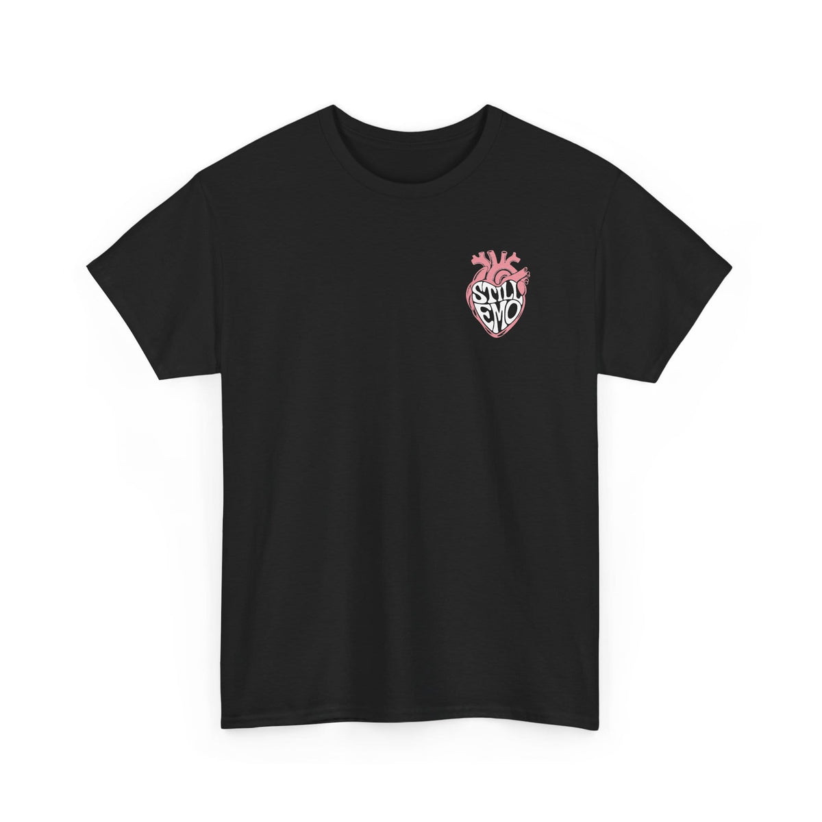 Still Emo Anatomical Heart Color Tee S / Black