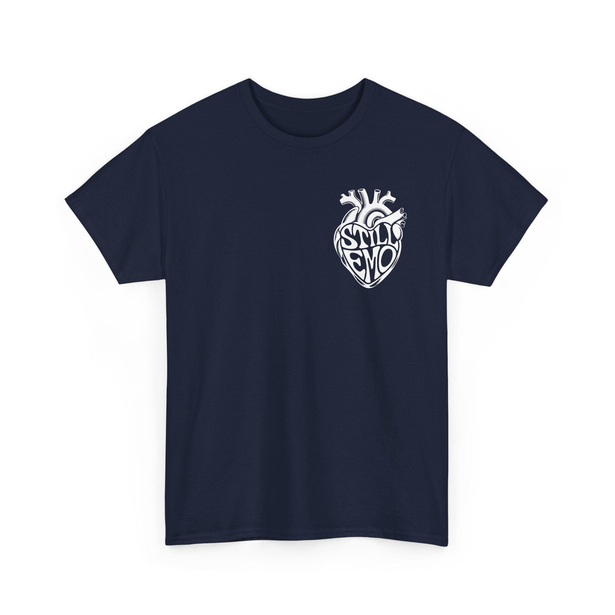 Still Emo Anatomical Heart Tee Navy / S