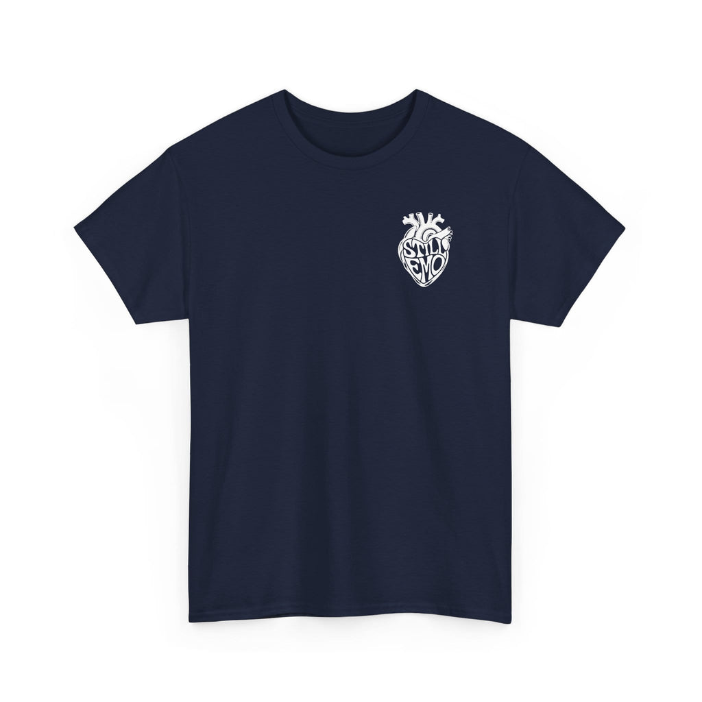 Still Emo Anatomical Heart Tee S / Navy