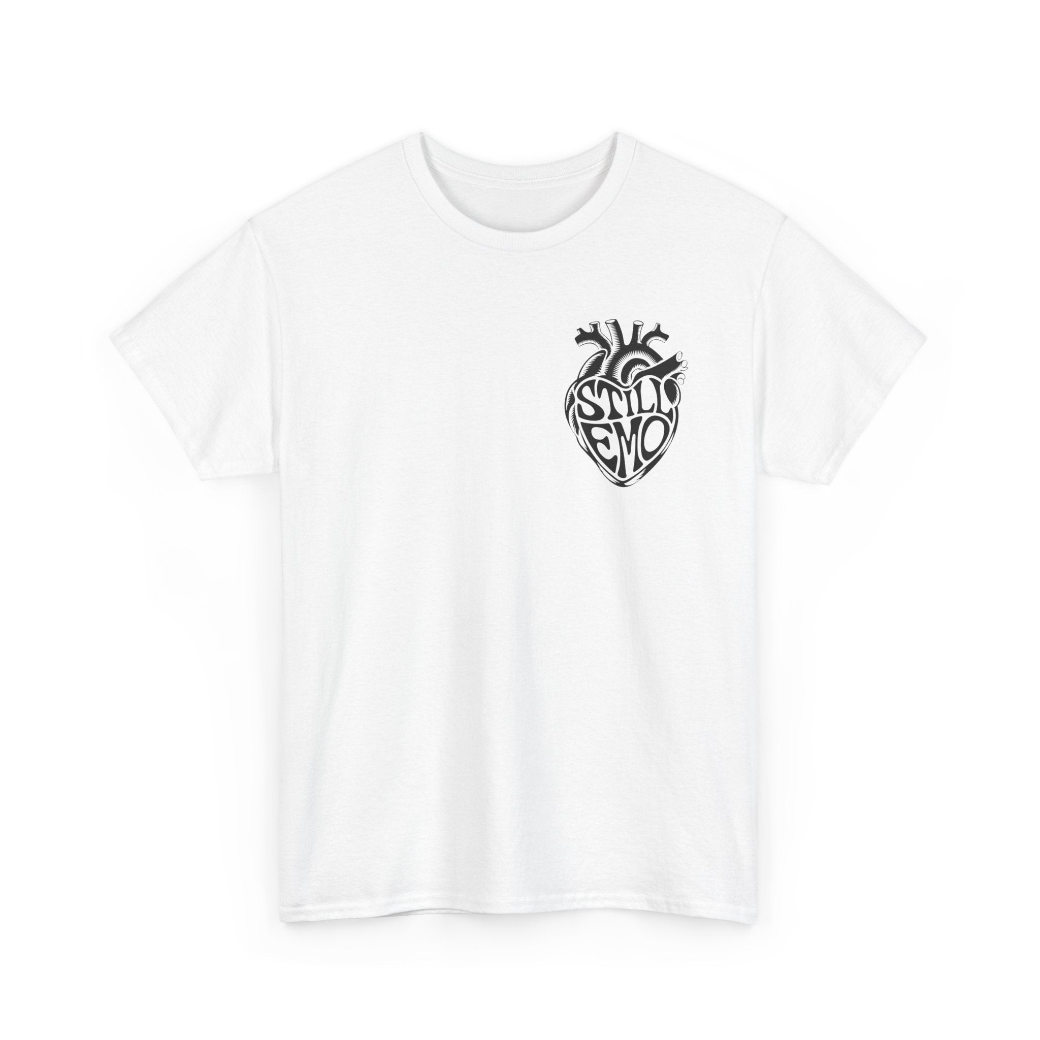Still Emo Anatomical Heart Tee White / S