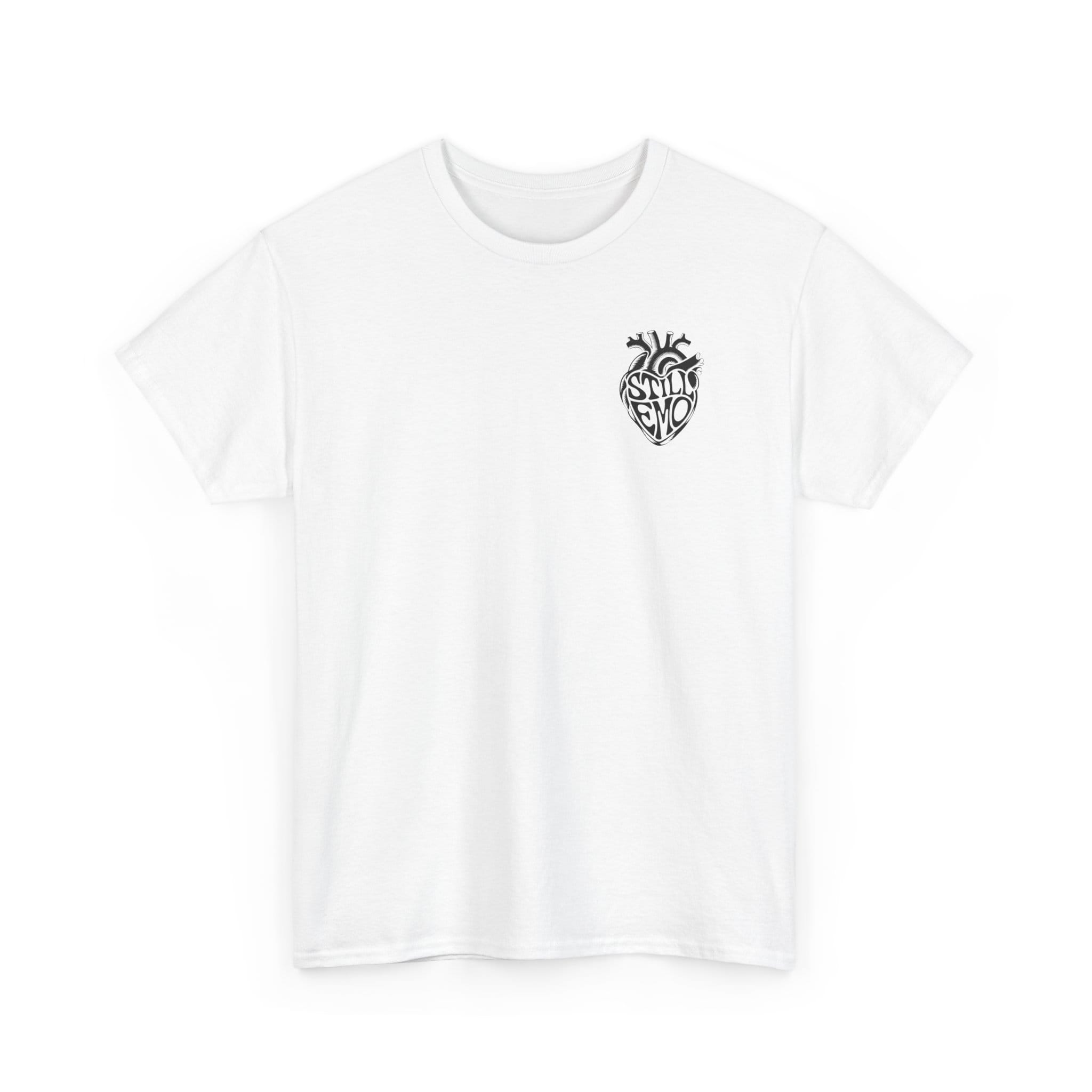 Still Emo Anatomical Heart Tee White / S