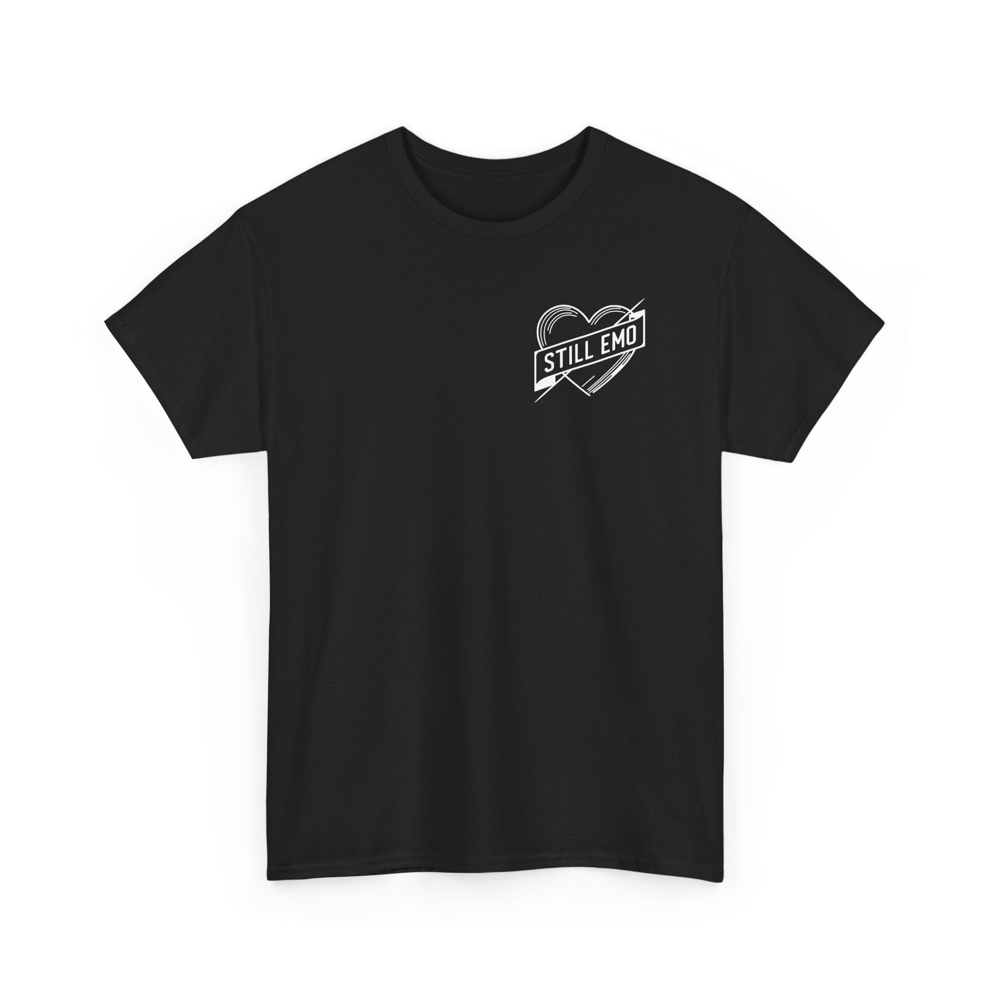 Still Emo Badge Tee Black / S