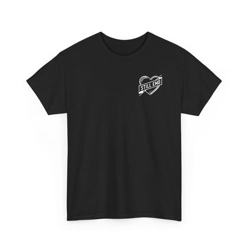Still Emo Badge Tee S / Black