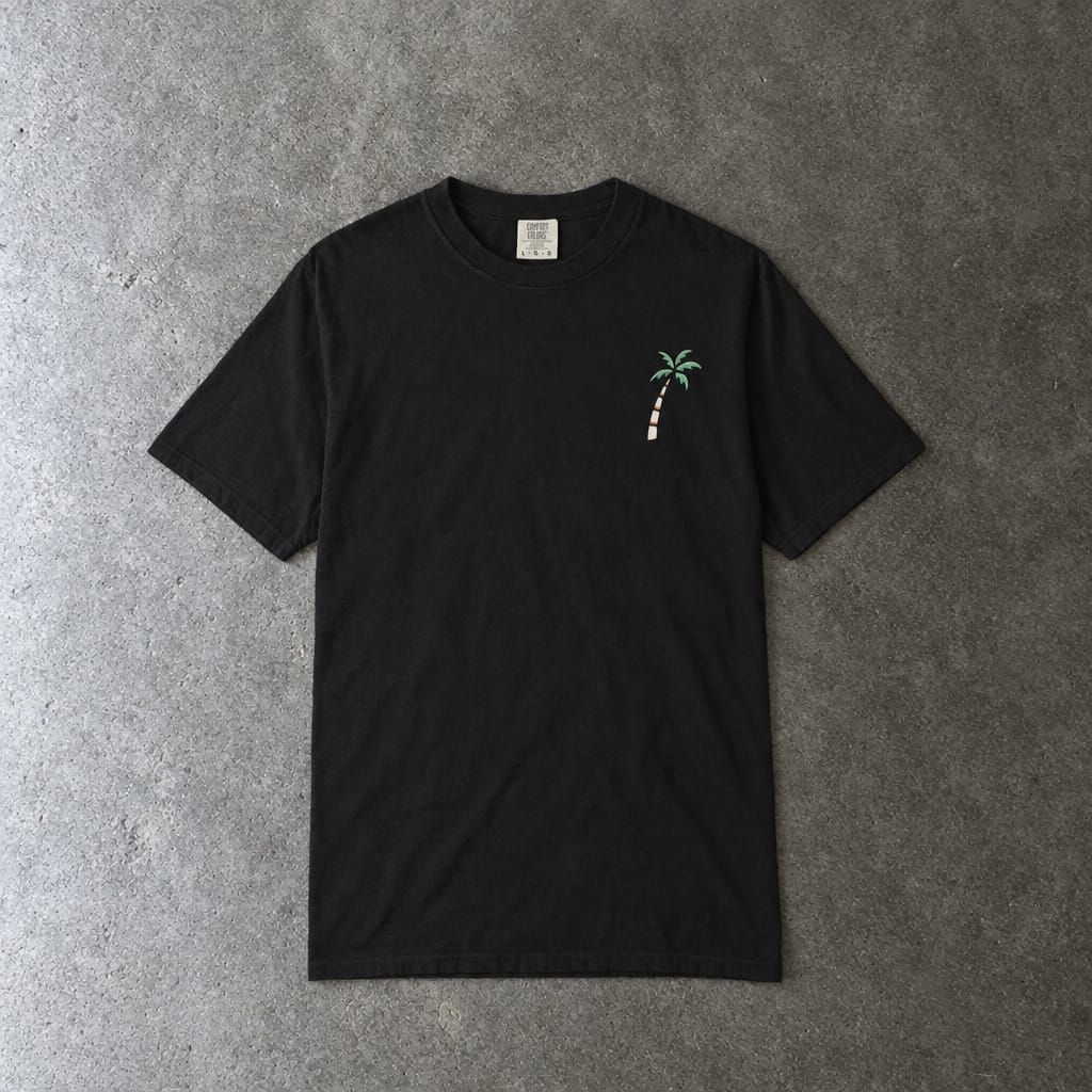 Still Emo Beach Club Tee on Comfort Colors