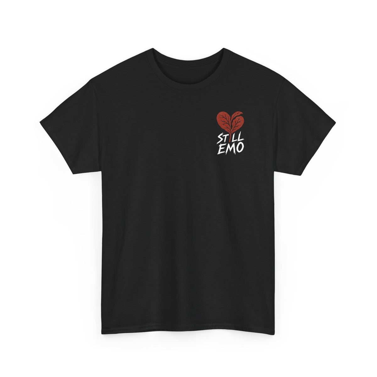 Still Emo Bleeding Heart w/ Back Tee