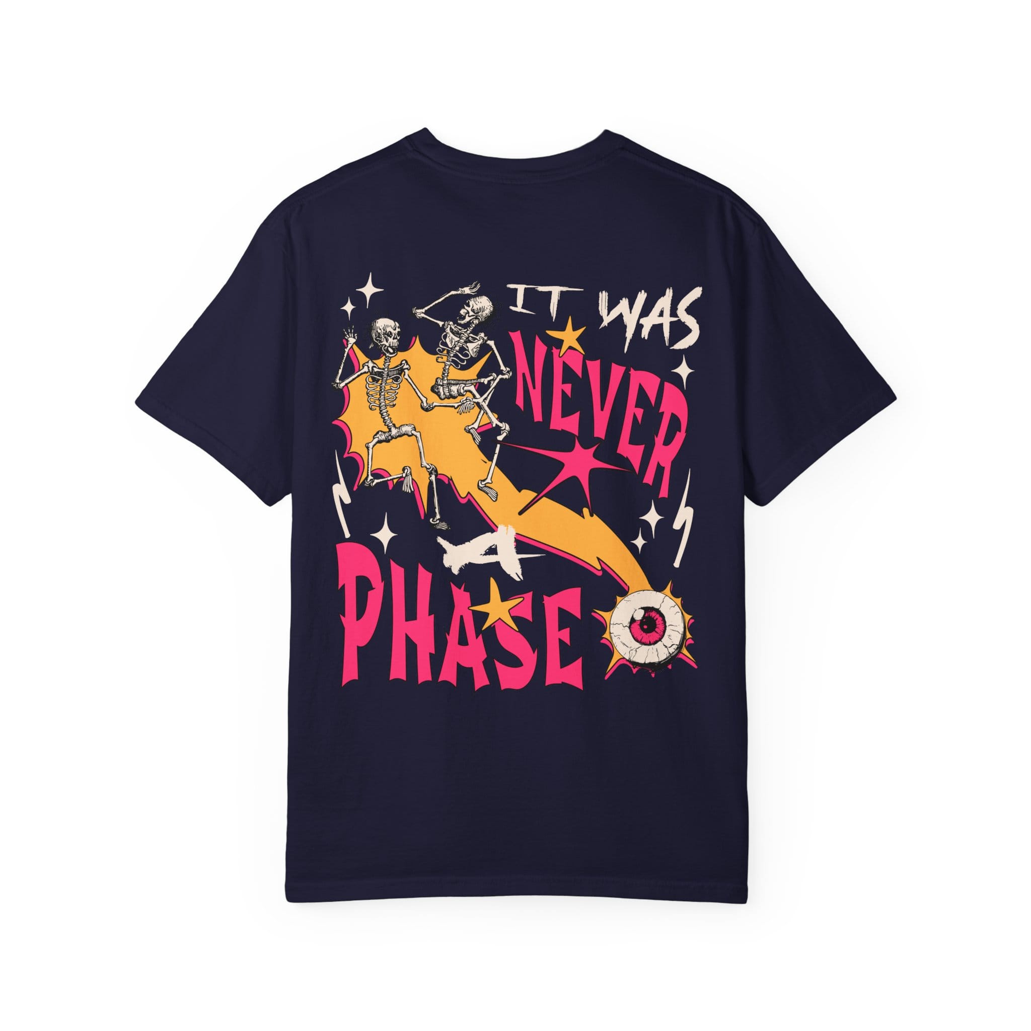 Still Emo Eyeball Tee on Comfort Colors True Navy / S