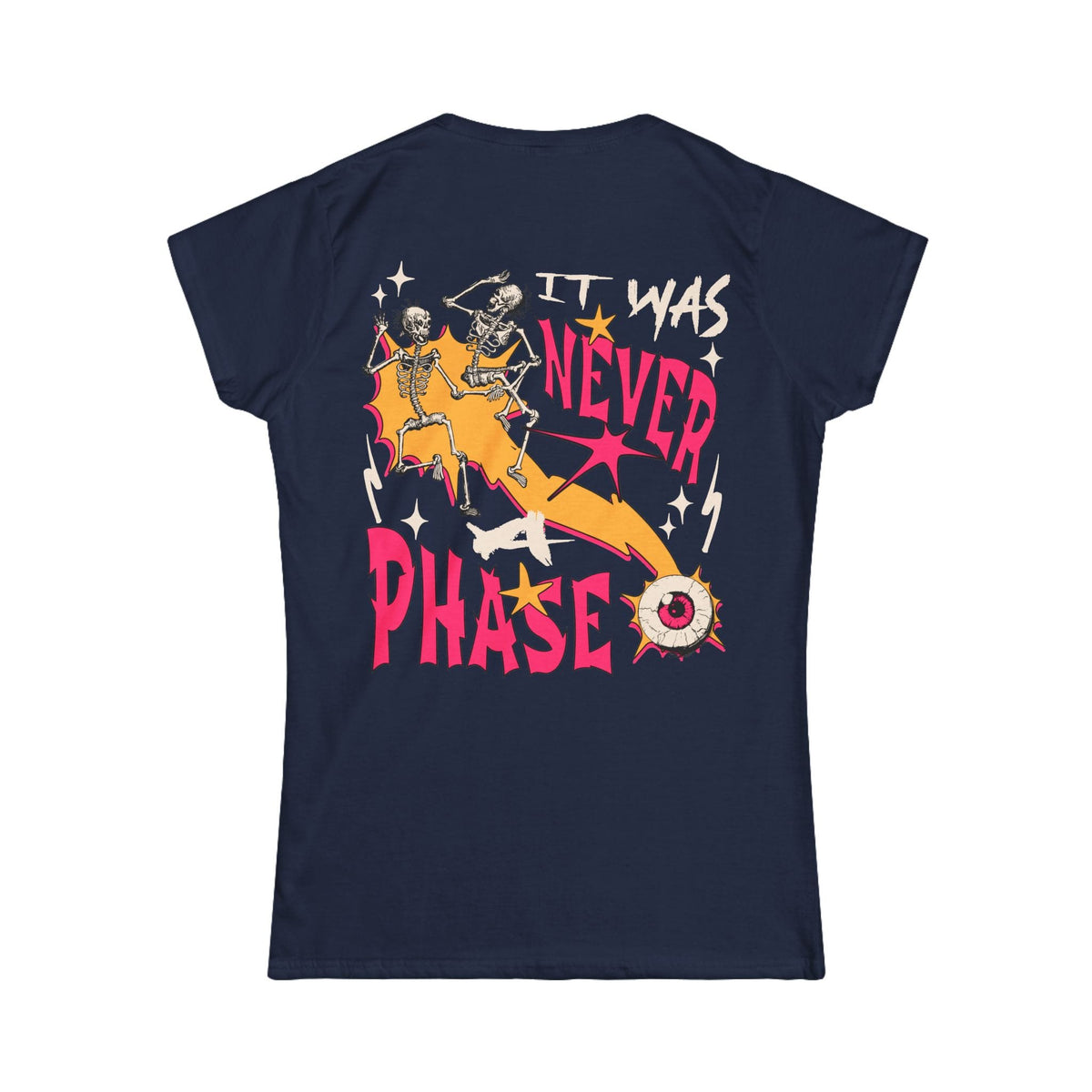 Still Emo Eyeball - Women's Tee CA S / Navy