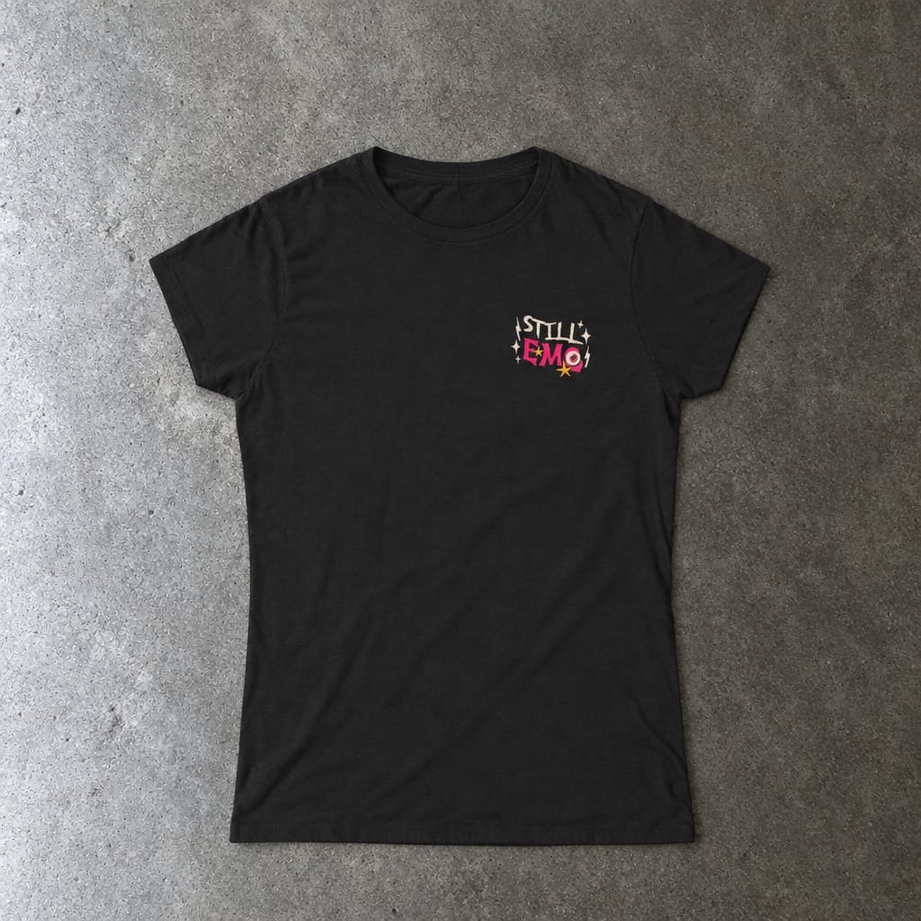 Still Emo Eyeball - Women's Tee S / Black