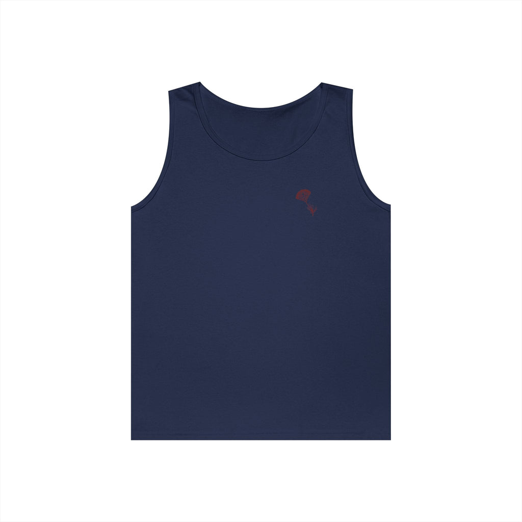 Still Emo Flower Tank S / Navy