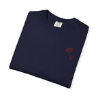 Still Emo Flower Tee on Comfort Colors