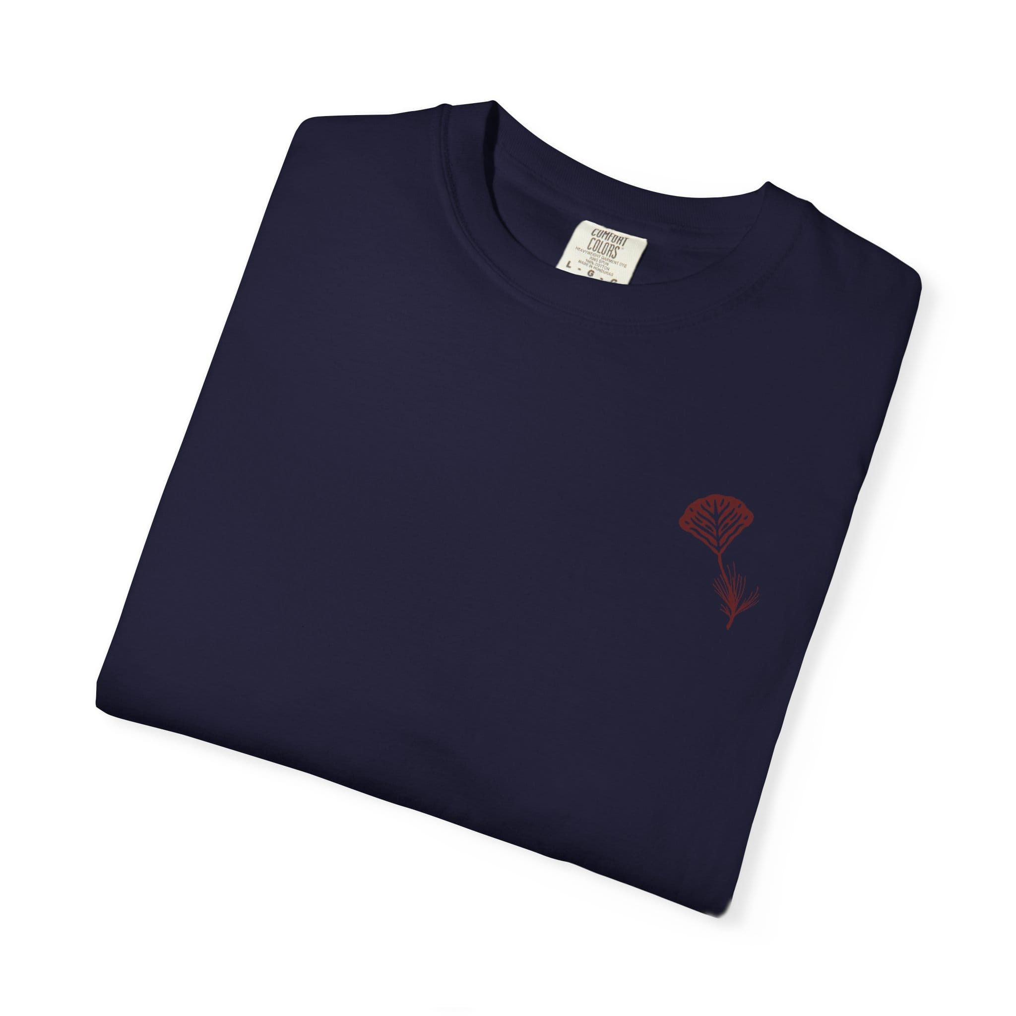 Still Emo Flower Tee on Comfort Colors