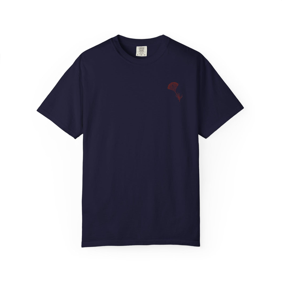 Still Emo Flower Tee on Comfort Colors