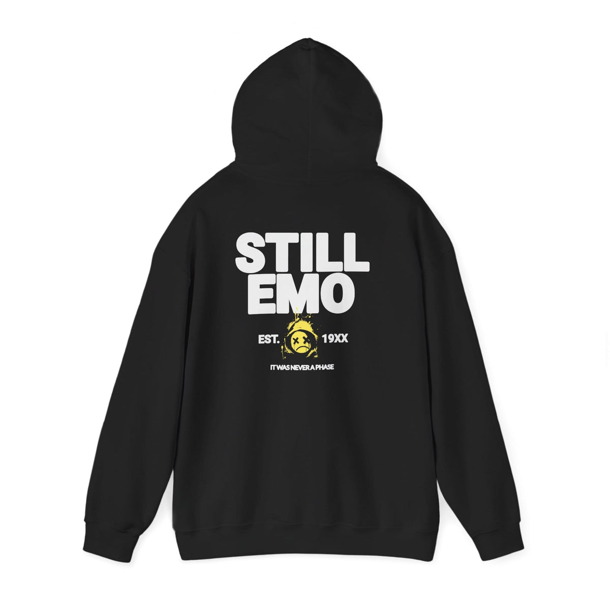 Still Emo Never a Phase Hoodie S / Black