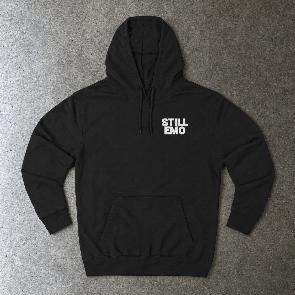 Still Emo Never a Phase Hoodie S / Black
