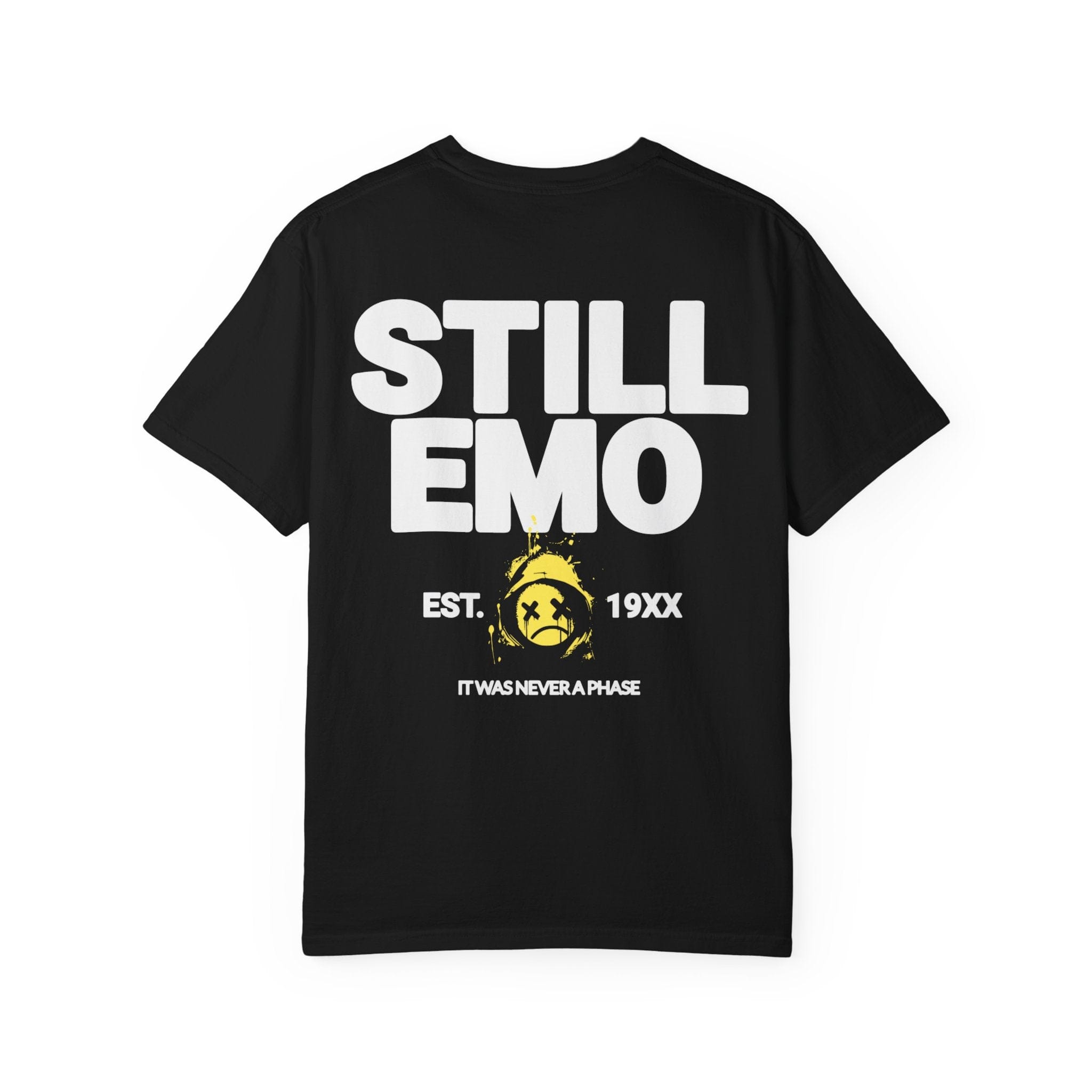 Still Emo Never A Phase Tee on Comfort Colors