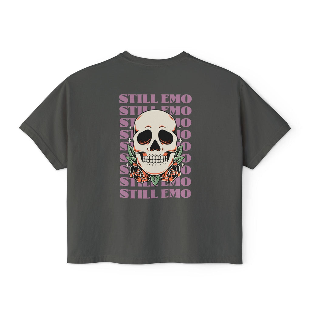 Still Emo Skull Crop Pepper / S