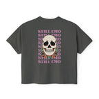 Still Emo Skull Crop Pepper / S