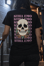 Still Emo Skull Tee on Comfort Colors