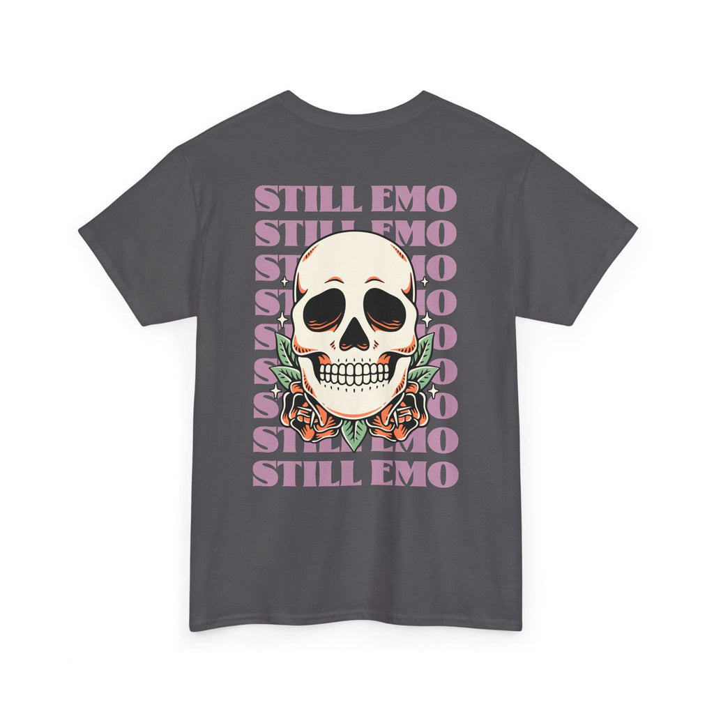 Still Emo Skull Tee S / Charcoal