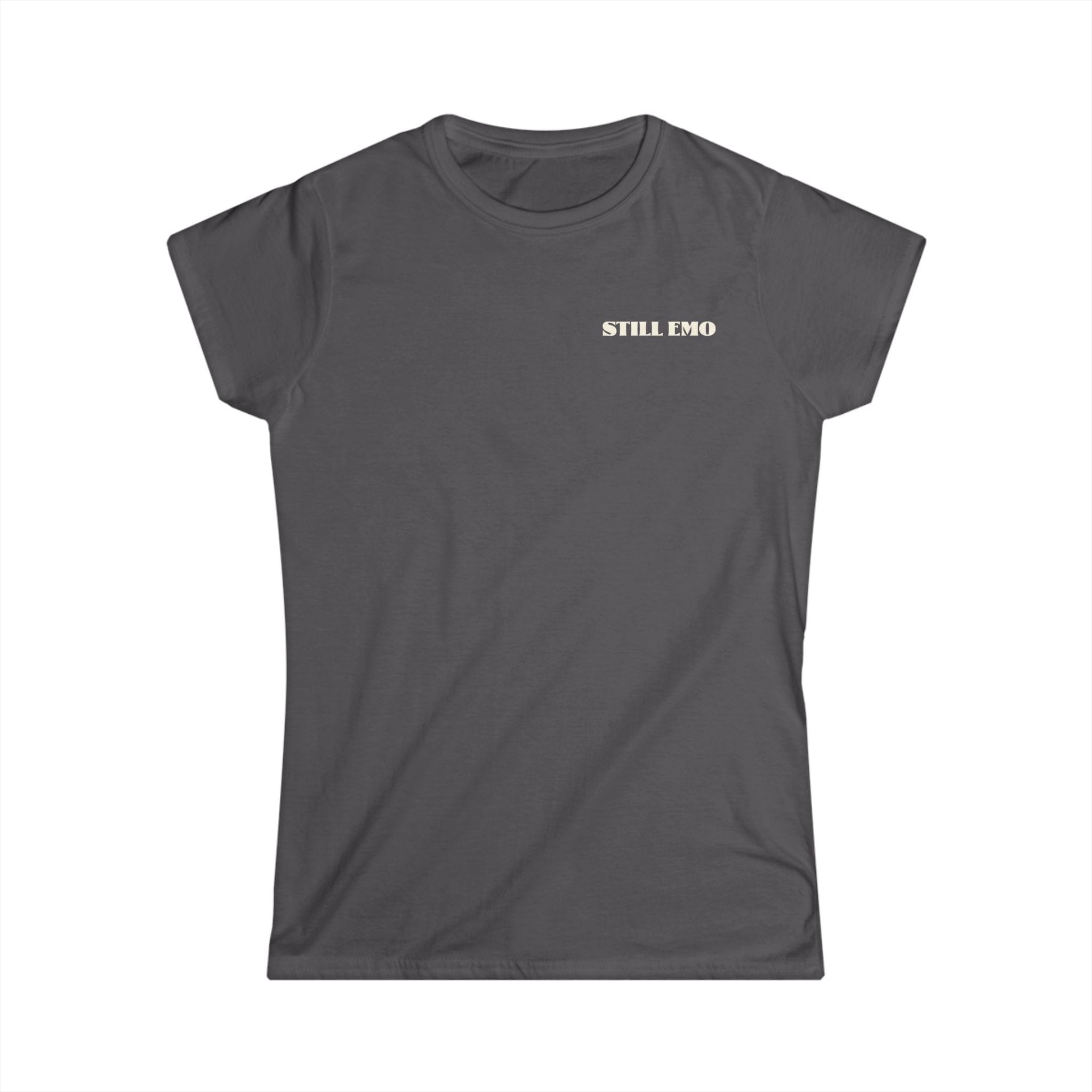 Still Emo Skull - Women's Tee S / Charcoal