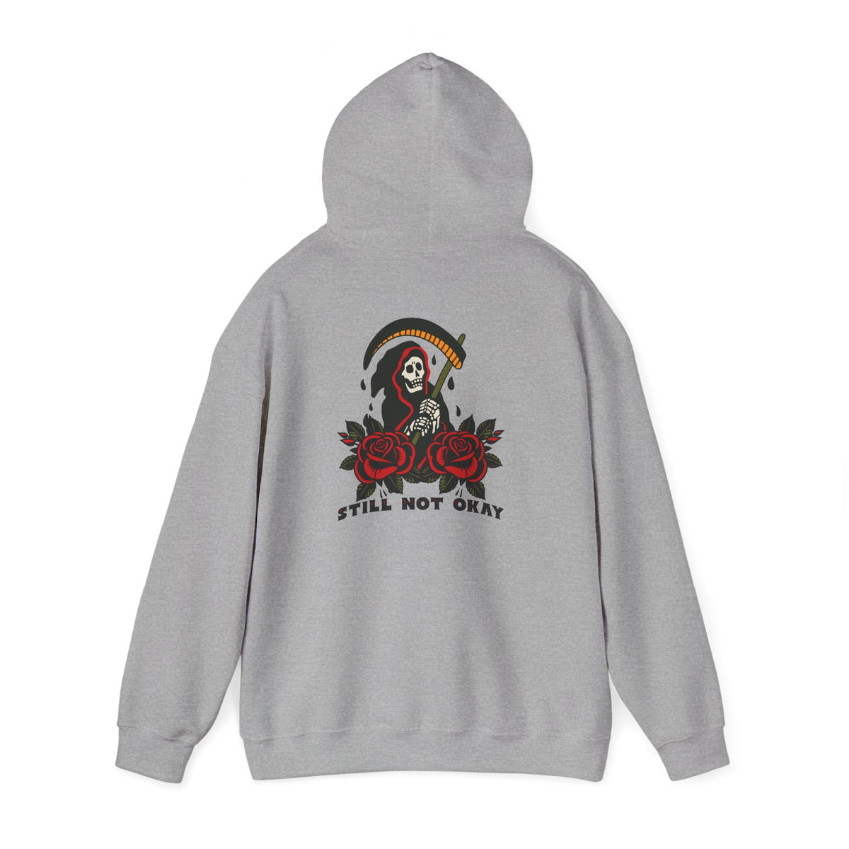 Still Not Okay Hoodie S / Sport Grey