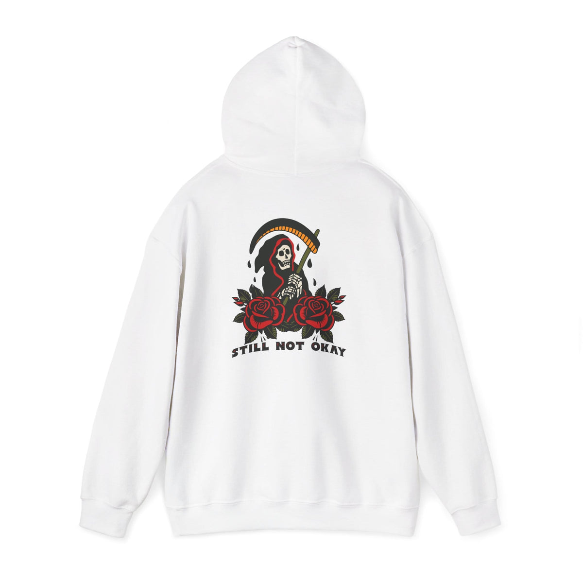 Still Not Okay Hoodie S / White