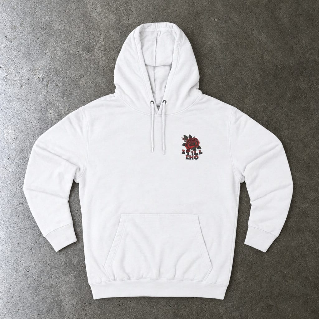 Still Not Okay Hoodie XS / White