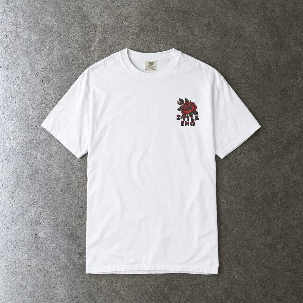 Still Not Okay Tee on Comfort Colors
