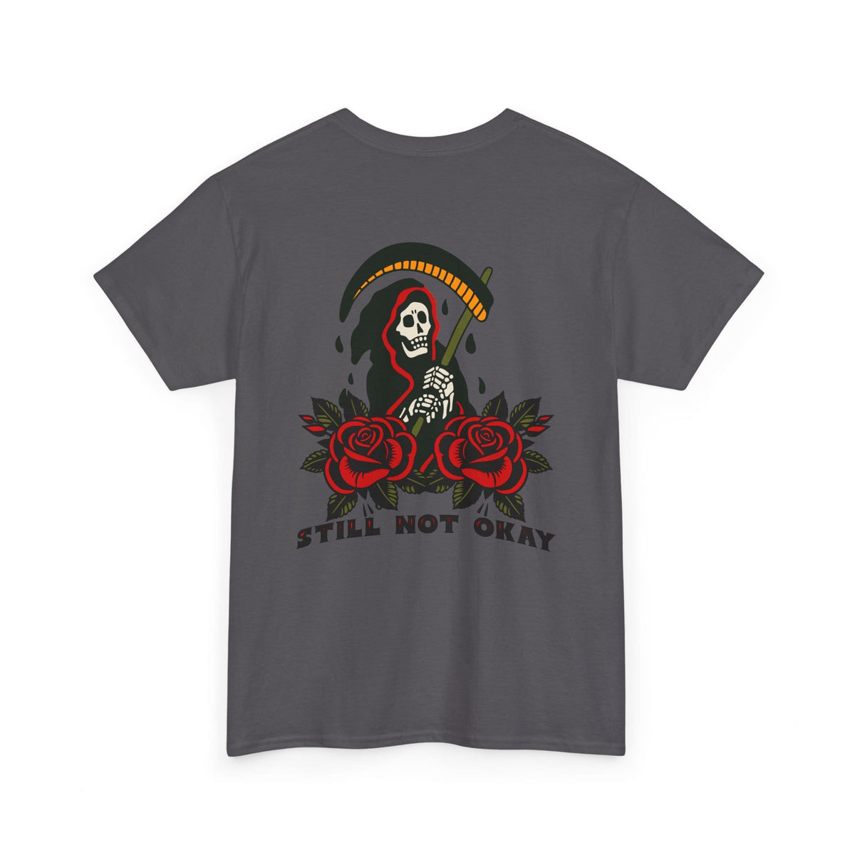 Still Not Okay Tee S / Charcoal