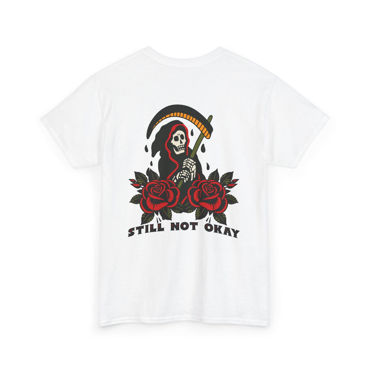 Still Not Okay Tee S / White