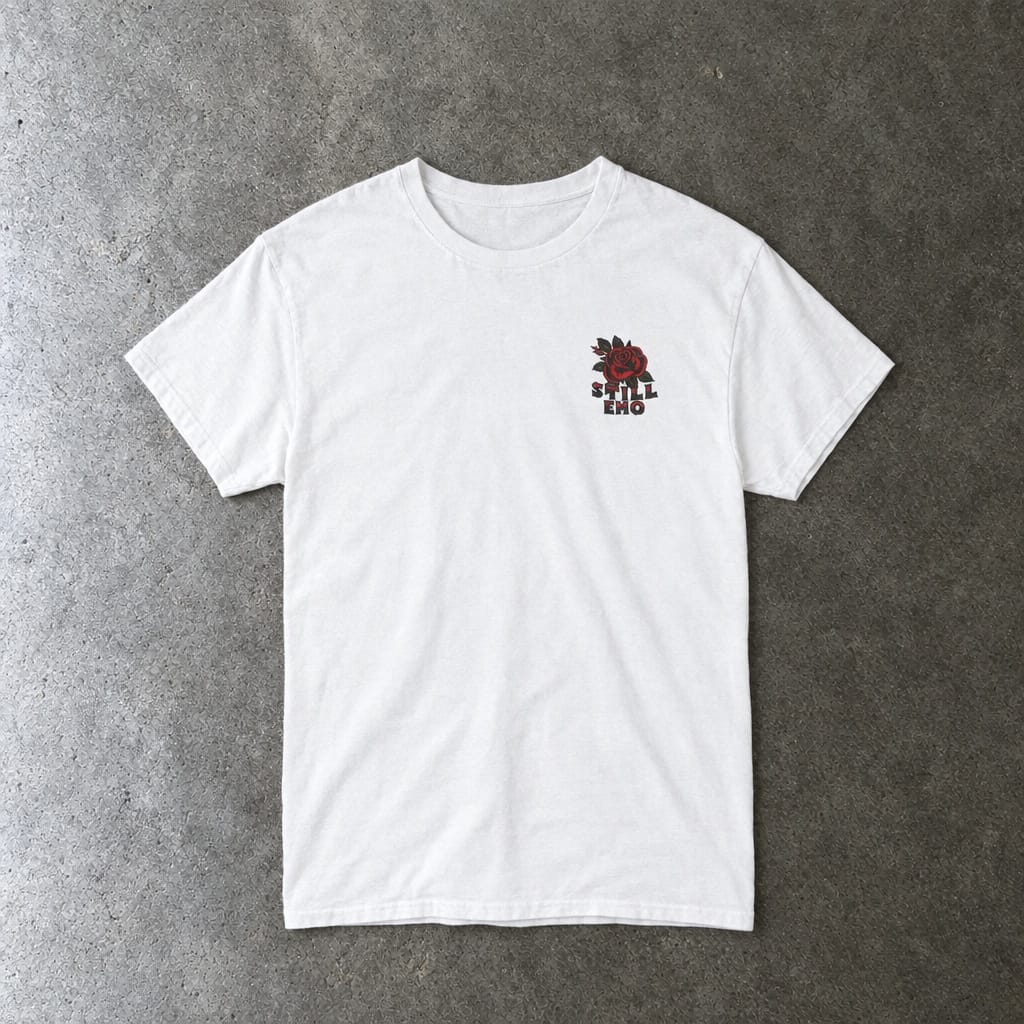 Still Not Okay Tee White / S
